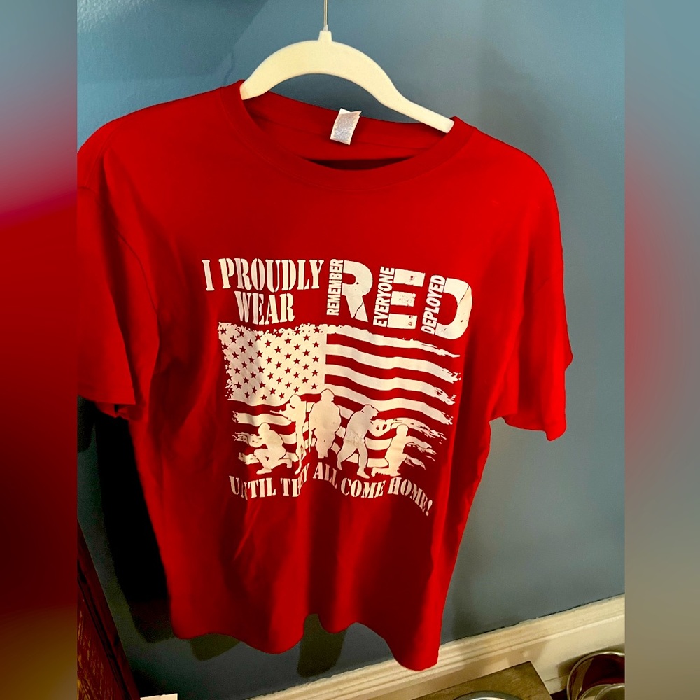 WEAR RED SHIRT